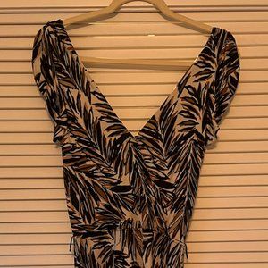 Banana Republic Tropical Print Dress